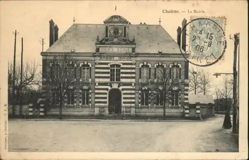 Chalette-sur-Loing Mairie Ecole  x