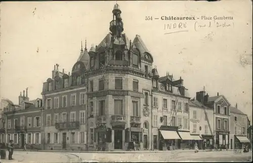 Chateauroux Indre Chateauroux Place Gambetta * / Chateauroux /Arrond. de Chateauroux