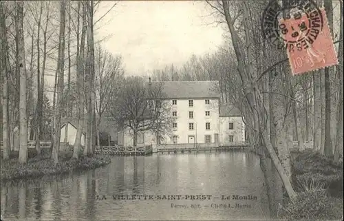 La Villette Saint-Prest Moulin Muehle x