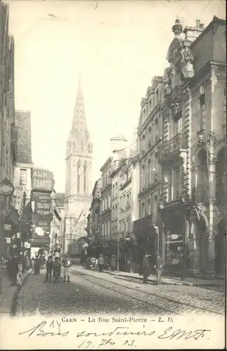 Caen Rue Saint-Pierre x