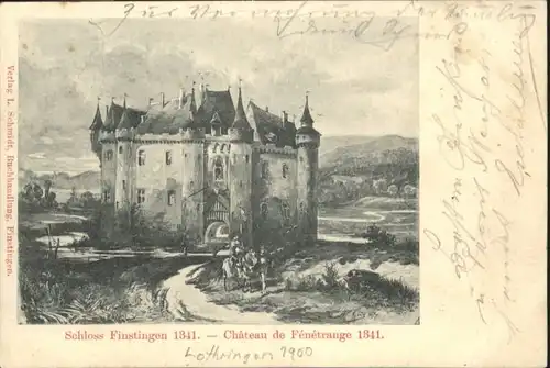 Finstingen Schloss Chateau Fenetrange x