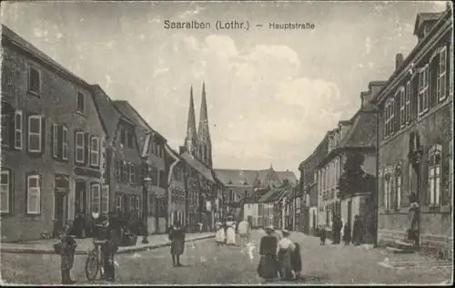 Saaralben Lothringen Hauptstrasse *