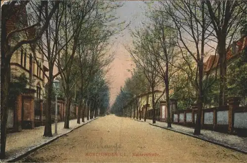 Moerchingen Lothringen Kaiserstrasse *