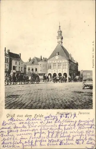 Peronne Somme Peronne Marktplatz x / Peronne /Arrond. de Peronne