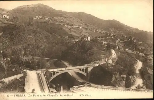 Thiers Pont Chapelle Saint-Roch x