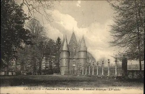 Carrouges Pavillon Chateau *