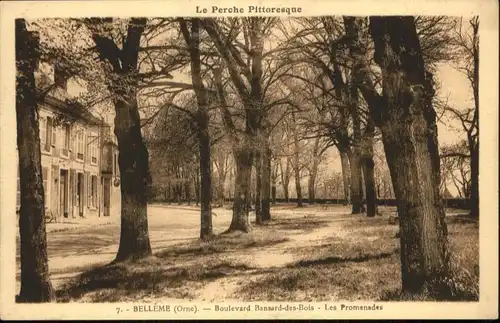 Belleme Orne Boulevard Bansard-ds-Bois Promenade *