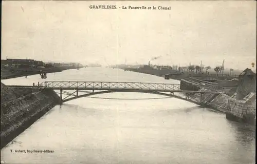 Gravelines Passerelle Chenal *