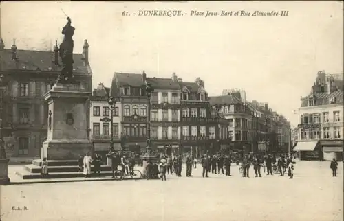 Dunkerque Place Jean-Bart Rue Alexandre III *