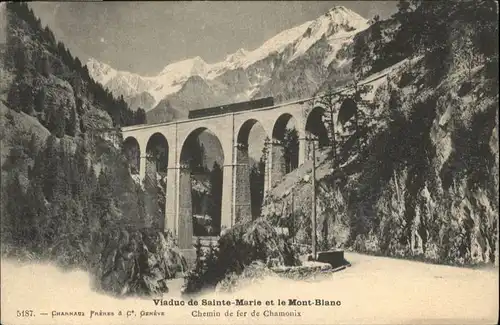 Chamonix-Mont-Blanc Viaduc Sainte-Marie  *