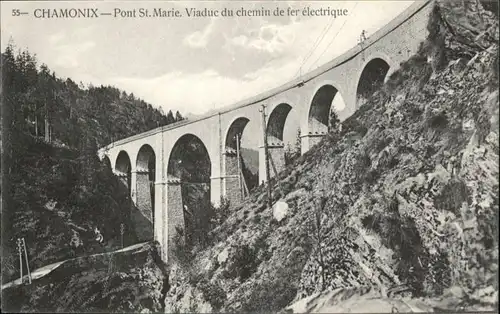 Chamonix-Mont-Blanc Pont Saint-Marie Viaduc  *