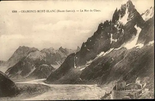 Chamonix-Mont-Blanc Mer Glace Gletscher  *