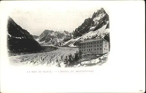 Chamonix-Mont-Blanc Mer Glace Gletscher Hotel  Montenvers *