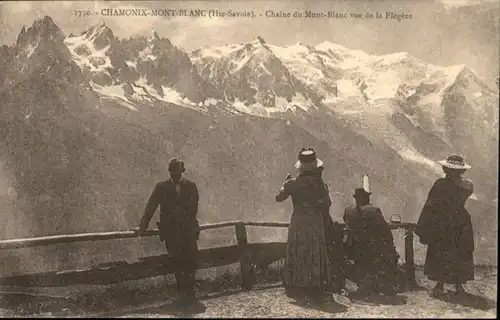 Chamonix-Mont-Blanc Chaine Flegere *