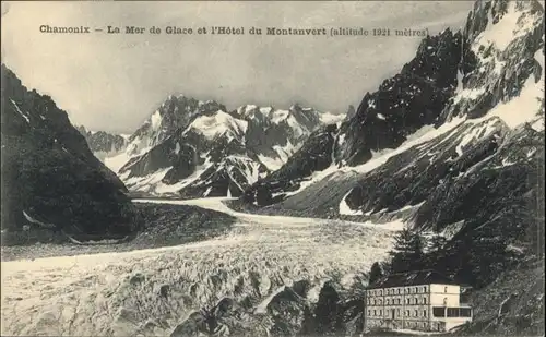 Chamonix-Mont-Blanc Mer Glace Gletscher Hotel Montanvert *