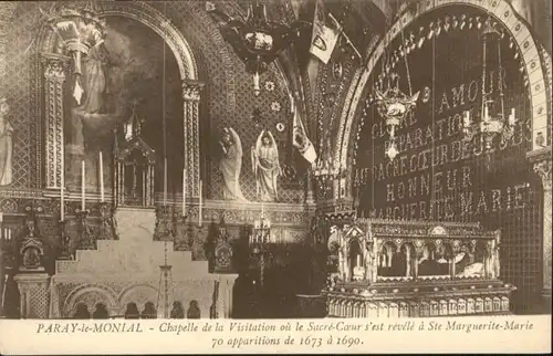 Paray-le-Monial Chapelle Sacre-Coeur Sainte-Marguerite-Marie *