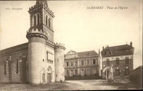 Saint-Desert Place Eglise *