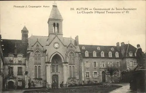 Autun Chapelle Saint-Sacrement Hopital  *