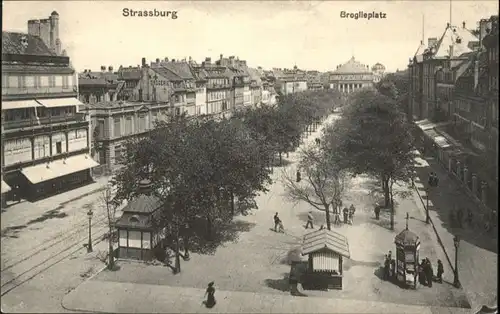 Strasbourg Alsace Strassburg Elsass Broglieplatz *