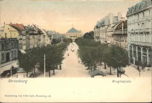 Strasbourg Alsace Strassburg Elsass Broglieplatz *