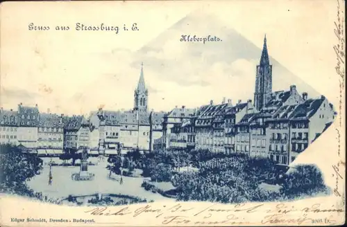 Strasbourg Alsace Strassburg Elsass Kleberplatz x