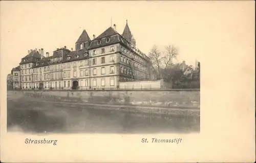 Strasbourg Alsace Strassburg Elsass St. Thomasstift *