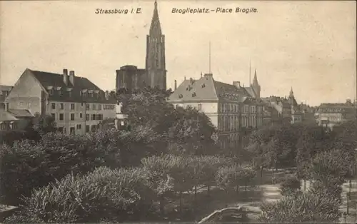 Strasbourg Alsace Strassburg Elsass Broglieplatz Place Brogile x