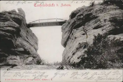 Zabern Saverne Zabern Teufelsbruecke x / Saverne /Arrond. de Saverne