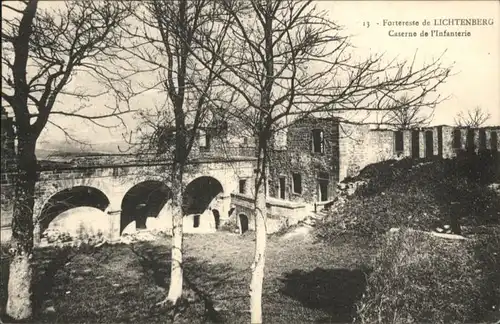 Lichtenberg Saverne Forteresse Caserne de l'Infanterie x