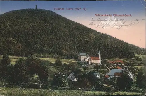 Climont Turm Dorf Schlachtfeld x