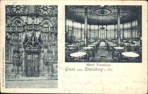 Strasbourg Alsace Strassburg Elsass Hotel Terminus x