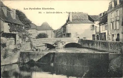 Salies-de-Bearn Pont Lune Bruecke x