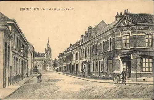 Perenchies Rue Lille Fahrrad *