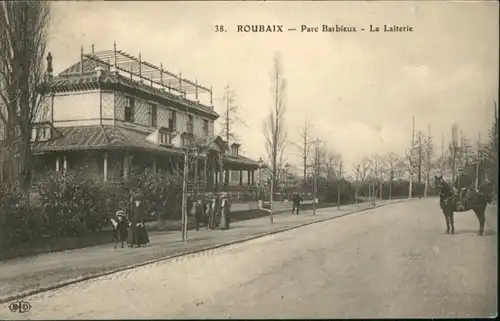 Roubaix Parc Barbieux Laiterie Pferd *