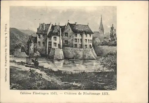 Fenetrange Chateau 1571 *