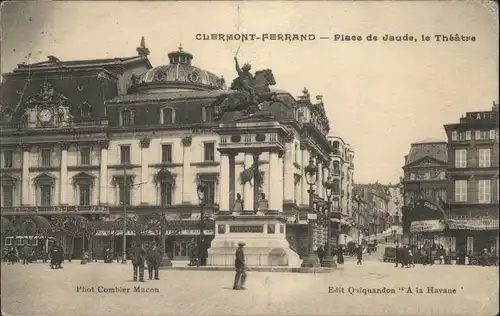 Clermont-Ferrand Place de Jaude Le Theatre x