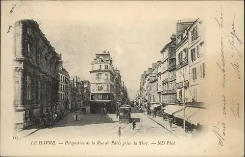 Le Havre la Rue de Paris x