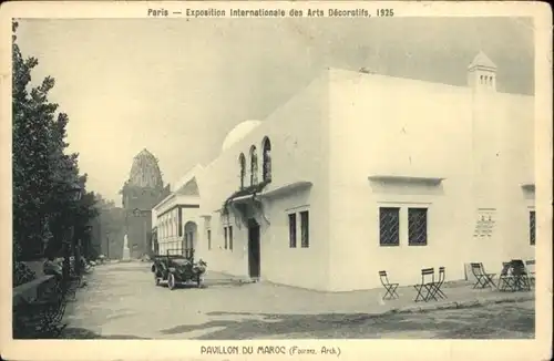 Paris Exposition Coloniale Pavillon Maroc *