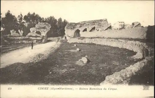 Cimiez Ruines Romaines Cirque *