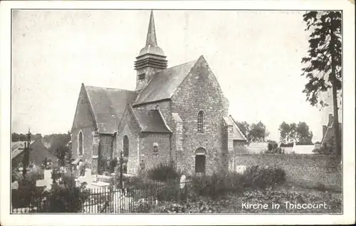 Thiescourt Kirche *