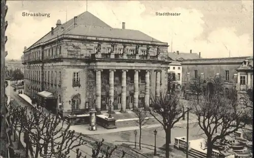 Strasbourg Alsace Strassburg Elsass Stadttheater *