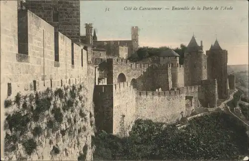 Carcassonne Ensemble Porte Aude x