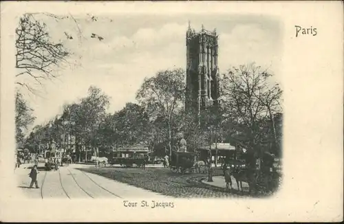 Paris Strassenbahn Kutsche Tour St Jacques x