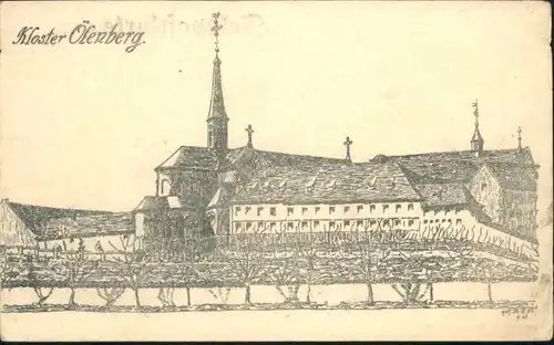 Illzach [Handschriftlich] Reininque Kloster oelenberg *