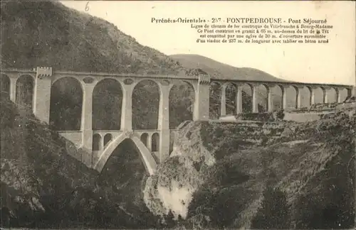 Fontpedrouse Bruecke Pont Sejourne *