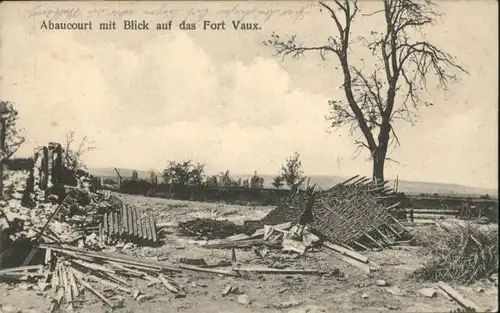 Abaucourt Fort Vaux  *