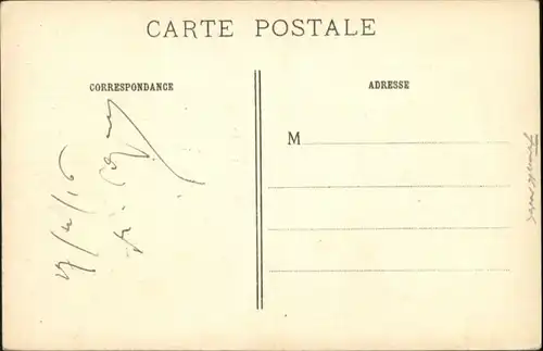 Clermont-en-Argonne Ruines Zerstoerung *