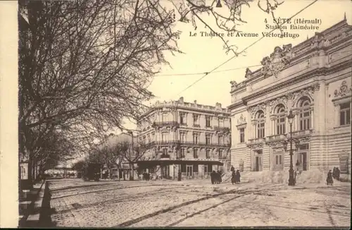 Sete Herault Sete Theatre Avenue Victor-Hugo * / Sete /Arrond. de Montpellier