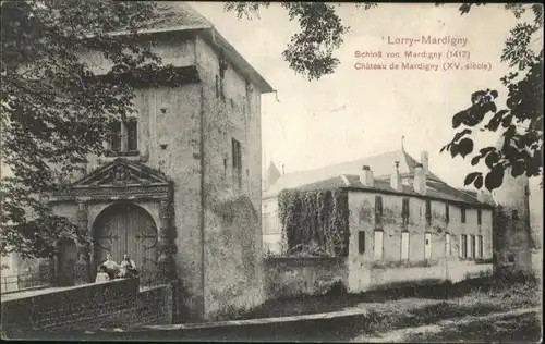 Lorry-Mardigny Schloss Chateau x
