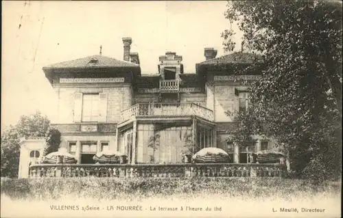 Villennes-sur-Seine Nourree Terrasse Heure du The *